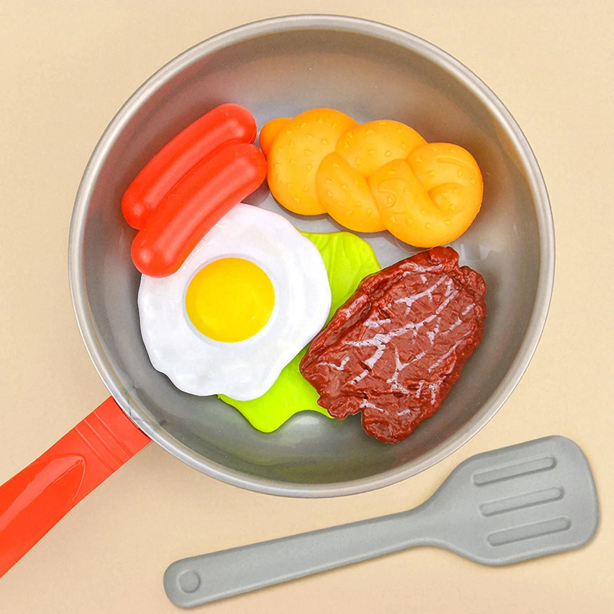 8PCS Kitchen Food Toys for Kid - Baby Food Cooking Set ulasan dan harga