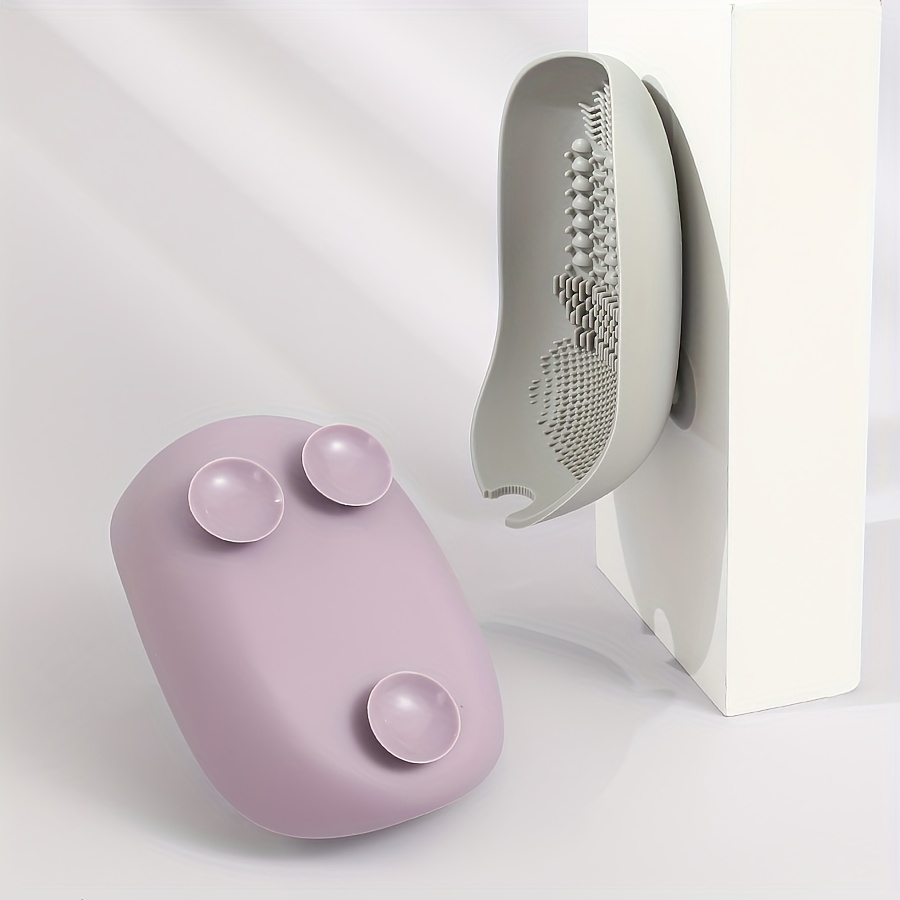 1 new makeup brush cleaning si - Silicone Suction Bowl ulasan dan harga