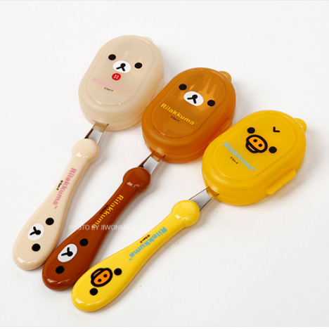 Rilakkuma Spoon Fork Integrate - Baby Food For 1 Year Old ulasan dan harga
