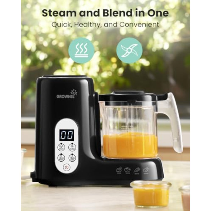 Baby Food Maker with Steam Bas - Baby Food Maker And Steamer ulasan dan harga