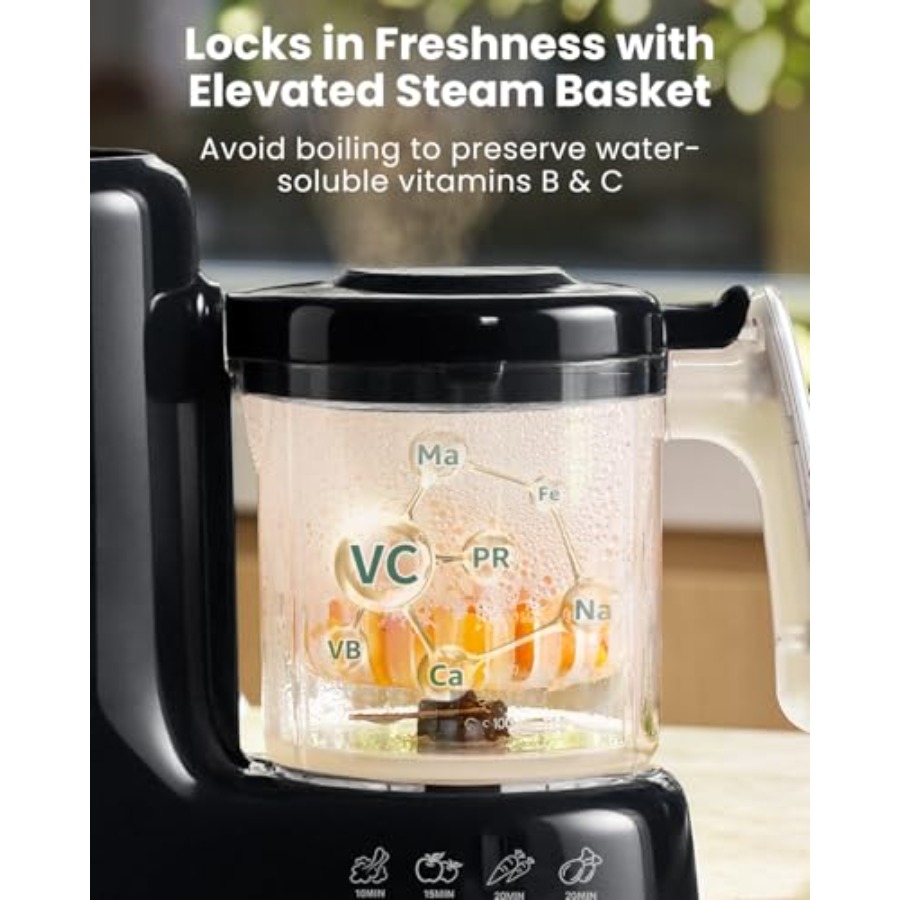 Baby Food Maker with Steam Bas - Baby Food Maker And Steamer ulasan dan harga