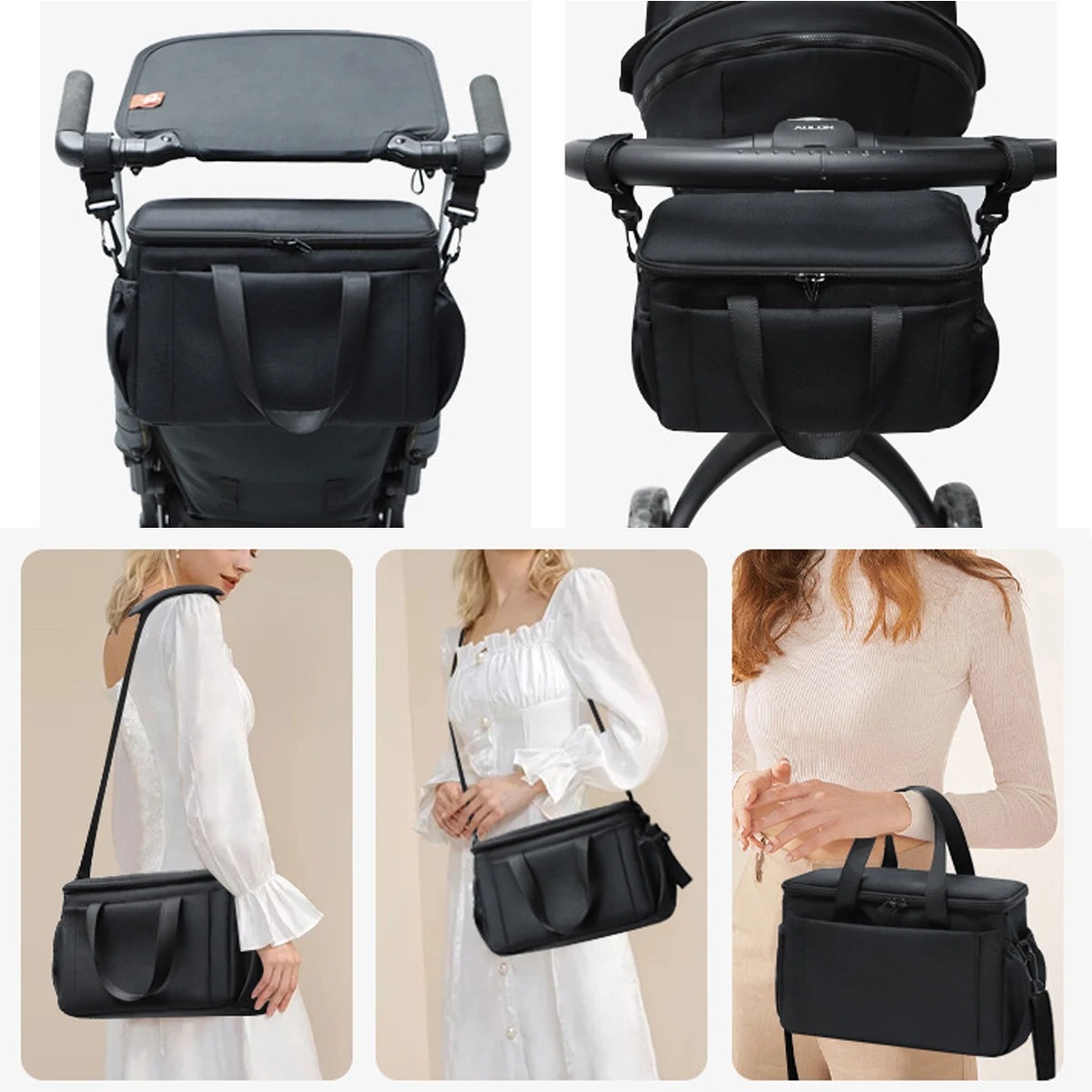 Stroller Organizer Bags Mummy  - Baby Food Organizer ulasan dan harga