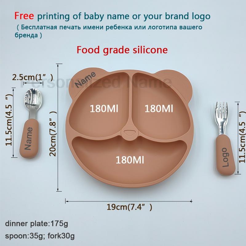 Baby Silicone Sucker Bowl Chil - Silicone Suction Bowl ulasan dan harga