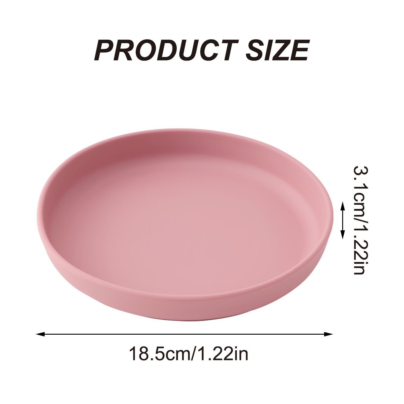 1PCS Food Grade Silicone Infan - Silicone Suction Bowl ulasan dan harga