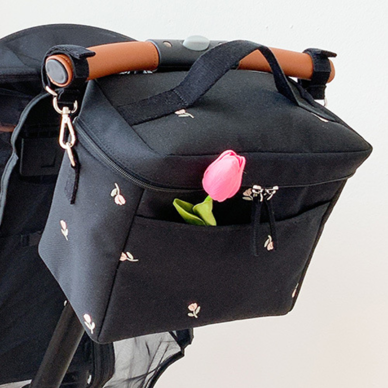 Bear Embroidery Baby Stroller  - Baby Food Organizer ulasan dan harga