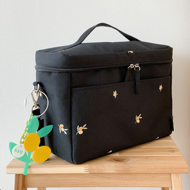 Bear Embroidery Baby Stroller  - Baby Food Organizer ulasan dan harga