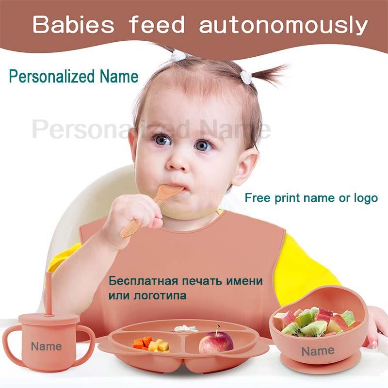Feeding Set Silicone For Baby  - Silicone Suction Bowl ulasan dan harga